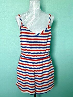 Show Me Your MuMu Rory Romper Americana -Terry Large